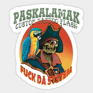 paskalamak pirate Sticker